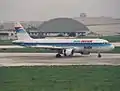 エールアンテールのA320