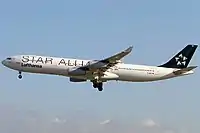 エアバスA340-300（スターアライアンス通常塗装）