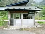 旧駅舎を線路側から見る（2006年5月）