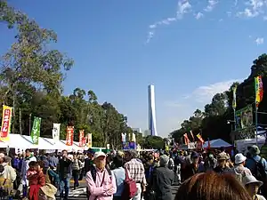 南物産店街（公園南部、第40回、2010年11月6日）
