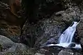 赤井沢にかかる滝