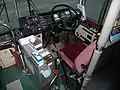 阿寒バスP-HU276BAの運転席