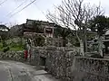 崎浦の五島石集落（赤尾地区・孕神社）