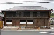 旧東海道赤坂宿の鯉屋（大橋屋、豊川市指定文化財）