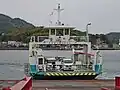 赤崎港に到着した「第三いんのしま」