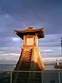 日本における現存最古級の明石港旧灯台(1657年築、兵庫県明石市)