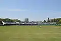 バックスクリーン脇よりマウンド方向
