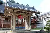 不明門(あかずのもん)(現・真乗寺山門)