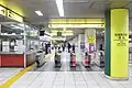 住吉町方面改札（2022年11月）