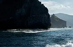 コスタ・バスカのリアス式海岸