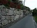 観音寺跡石垣