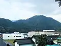 観音寺跡より三入高松城を望む