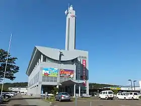秋田朝日放送社屋(2012年10月)