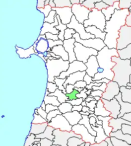 南外村、県内位置図