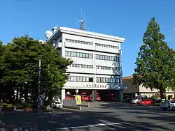 消防庁舎（秋田市消防本部、秋田消防署）