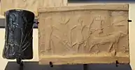 農作業を描いた場面