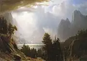 アルバート・ビアスタットLandscape, c. 1867-1869