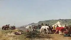 アラブの野営地