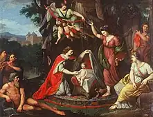 Carlos Domingo Eusebio de Borbón (1780-1783)の誕生の祝意画