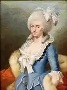 婦人の肖像画 (1785)  Landesmuseum Hannover