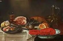 ロブスターのある食卓