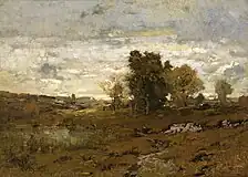 アレクサンダー・ヘルウィグ・ワイアント アークビルの秋、Smithsonian American Art Museum