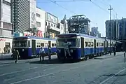 近畿車輌製電車(1977年撮影)