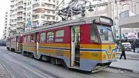 ラムレー線に転属した市内線向け近畿車輌製電車(2009年撮影)
