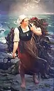「海藻取り」