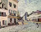 アルフレッド・シスレー, Street in Marly, 1876