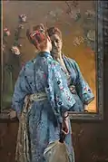 『着物を着たパリ娘』