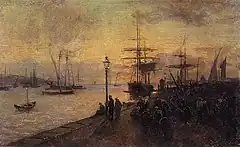 「テージョの桟橋(No Cais do Tejo)」