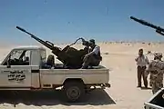 ZU-23-2を搭載したテクニカル