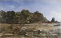 Avenue of Chestnut Trees near La Celle-Saint-Cloud (1865) パリ市立プティ・パレ美術館