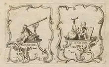 Unknown artist. Allegories of astronomy and geography. France (?), ca. 1750s