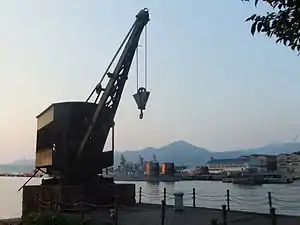 アレイからすこじまからの呉港
