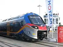 イタリア鉄道所属のPOP列車(2018年イノトランス)