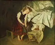 " Siebenschläfer" (1871) Landesmuseum Hannover