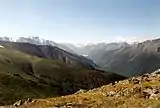 アルタイ山脈の山々