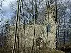 ディー・グライヒェン山頂の城趾