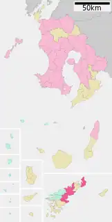 奄美市位置図