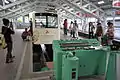 府中駅のケーブルカー（2015年9月10日撮影）
