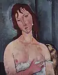 モディリアーニ Junge Frau
