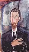 アメデオ・モディリアーニ, Paul Alexandre devant un vitrage