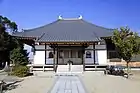 阿弥陀院福林寺本堂（畝部東町、2019年（平成31年）2月）