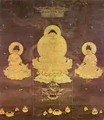 蓮華三昧院　阿弥陀三尊像（国宝）
