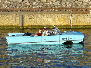 水陸両用の市販車、アンフィカー