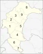 Map of Amphoe