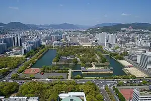 中心部から北