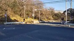 穴田町交差点